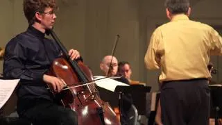 Dvorak Cello Concerto Movt 2 with Joshua Roman Live from WFMT 2014-10-13