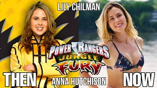 Power Rangers Jungle Fury Then and Now 2021