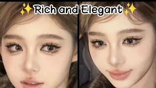 ✨️Rich and Elegant✨️ makeup tutorial