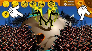 MOD 99999999999999999 ZOMBIE LEADER VS HEAD FINAL BOSS MAX LEVEL STICK WAR LEGACY