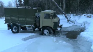 На Газ 66 в -35, заброска тур.группы.