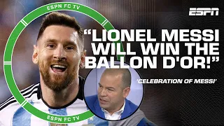 The Lionel Messi PARADE will continue with the Ballon d'Or! - Ale Moreno | ESPN FC