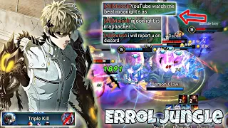 Errol Jungle Pro Gameplay | New Skin "Genos" Against Proud Kid | Arena of Valor