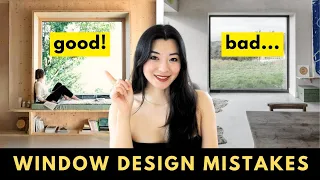 Architect Reveals: 4 Window Design Mistakes to Avoid (How to design a house series)