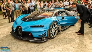 Bugatti VISION GT Exhaust Sound - Start Up and Review