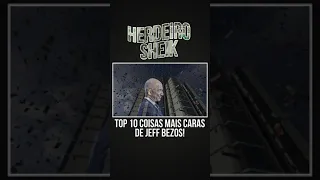 AS 10 COISAS MAIS CARAS DE JEFF BEZOS! #shorts