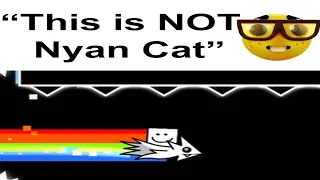 nyan cat in geometry dash