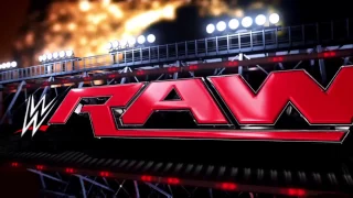 RAW 4/17/17 Big Show Vs Braun Strowman Ring Collapse Recreation