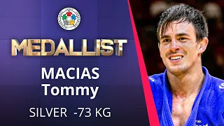 MACIAS Tommy Silver medal Judo World Judo Championships Seniors Hungary 2021