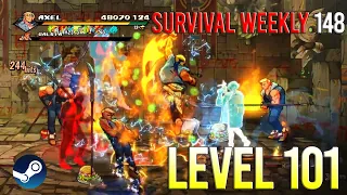 Streets Of Rage 4 - Axel SOR4 Survival Weekly 148 V8 (Level 101)
