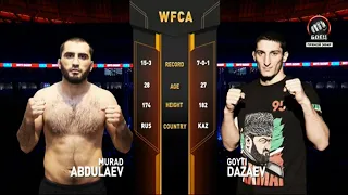 Мурад Абдулаев vs. Гойти Дазаев | Murad Abdulaev vs. Goyti Dazaev | WFCA 48