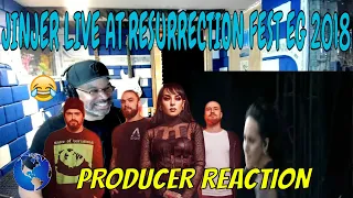 Jinjer   Live at Resurrection Fest EG 2018 Viveiro, Spain Full Show, Pro Shot  - Producer Reaction