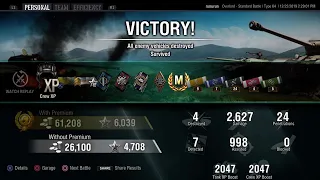 WOT PS4 Type 64 6lvl runurun Master Боевой светляк карта Overlord