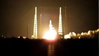 SpaceX Falcon 9 Dragon COTS C2 Launch - Nasa Causeway telephoto