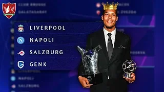 VAN DIJK EUROPE'S BEST & CL DRAW REACTION