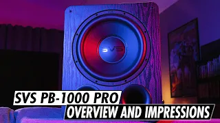 SVS PB-1000 Pro OVERVIEW + Initial Impressions