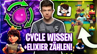 🤔CYCLE WISSEN + ELIXIER ZÄHLEN! ULTIMATIVER PRO PLAYER GUIDE! Clash Royale deutsch/german