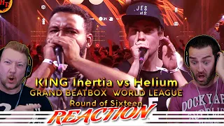 ''KING Inertia vs Helium'' GRAND BEATBOX Reaction (2021 WORLD LEAGUE) Round of Sixteen