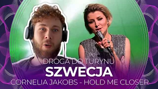 Misja Eurowizja: Droga do Turynu | SZWECJA | CORNELIA JAKOBS - Hold Me Closer | REAKCJA #32