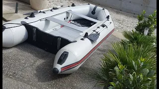 Chorwacja, Ponton Kormoran 360, silnik Storm 7hp