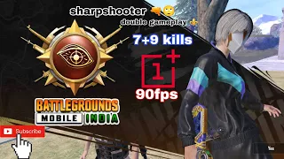 BGMI 7+9 KILLS DOUBLE GAMEPLAY •|AGRESSIVE MODE👿|• HACKER OR WHAT WITH WAJIDISLIVE {•|•} 🕹️🔫