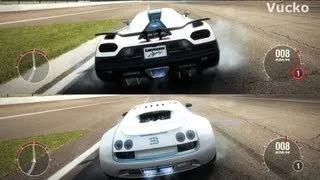 Grid 2 - Bugatti Veyron SS vs Koenigsegg Agera R