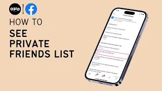 👥 How To See Private Friends List On Facebook | Easy Tutorial (2023)