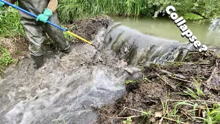 Beaver Dam Removal || Will It COLLAPSE ?