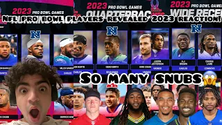 SO MANY SNUBS! NFL PRO BOWL PLAYERS REVEALED 2023 REACTION/REVIEW!