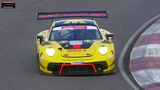 Porsche 911 (991.2) GT3 R Pure Flat 6 Sound ! Dijon Motors Cup 2022