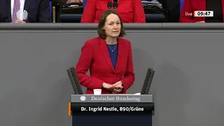 Sofortprogramm Klimaschutz, Rede im Bundestag