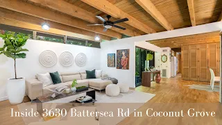 Just Listed for Sale: 3630 Battersea Rd in Coconut Grove