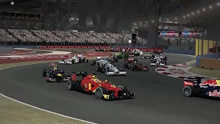 Injustice! Carrière Rétro Saison 2 (2010) F1 2012 #17 Singapour