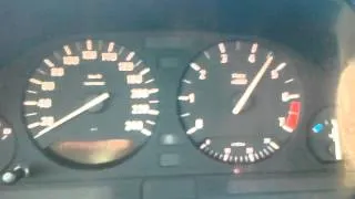 BMW E34 520i 24v Acceleration