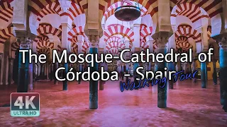 🇪🇸 Mosque Cathedral of Córdoba - Spain - Walking Tour [4K UHD]