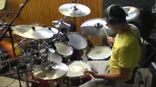 Toto  - Rosanna - drum cover by Andrea Mattia