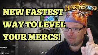 NEW Fastest Way to Level Up Your Mercenaries - Hearthstone Mythic Boss Rush