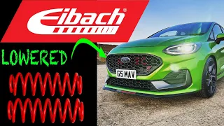 Eibach Lowering Spring Install - How To Lower Your Car - Ford Fiesta ST MK 8.5