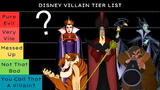 Ranking Every Disney Villain | Who's the Evilest of Them All?