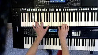 Helena Vondráčková & Jiří Korn - Jakobynic cover instrumental keyboard