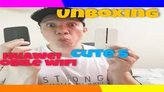 Unboxing | HUAWEI Mobile WiFi Cute S | Louie M