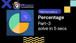 percentages tricks in telugu | Percentages | PR logics | part#3