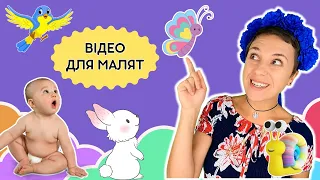 🦋 літає,  🐌 повзає, 🐠 плаває - дієслова руху для дітей 🇺🇦 українською