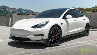 T Sportline unveils the Tesla Model 3 Carbon Fiber Sport Package!