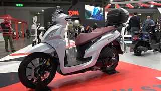 The new 2022 SYM Symphony ST125 scooter walkaround