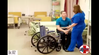 Transfer From Bed to Wheelchair