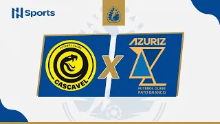 Campeonato Paranaense 2024: FC Cascavel  X Azuriz - 1ª Rodada - AO VIVO - COM IMAGENS