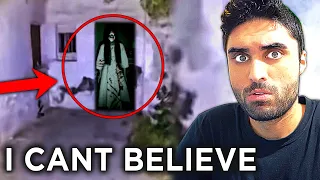 Arab Ghost Hunter Catches GHOST 😨 - (SKizzle Reacts to Nukes Top 5 Ghosts Caught on Camera Creepy)