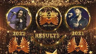 Eurovision Battle - You Decide | 2022 vs 2021 | Results