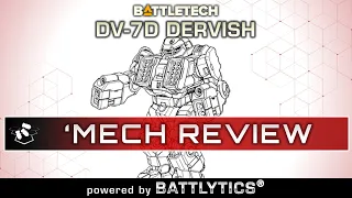 Dervish: Battlytics | Mercenaries Kickstarter | BattleTech Mech Review | Clan Invasion